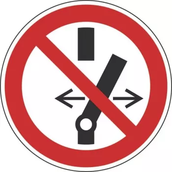 HEIN Industrieschilder Verbotszeichen Nicht schalten ASR/ISO Magnetfolie rund 100mm (27546)