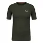 Salewa Cristallo Warm Amr T-Shirt Dunkeloliv L