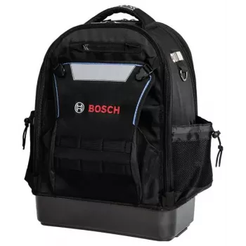 Bosch Professional L-BOXX Contractor Rucksack 1600A037E5 - 23L Werkzeugrucksack mit L-BOXX System, Schwarz & Blau