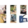 RAPID TOOLS RPC4 Handtacker, Blau, für Feindrahtklammern Typ 53 & Typ 13 (6-16 mm) und Nägel Typ 8 - 1 Stück 5001631