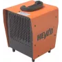 Master Climate Solutions Heylo DE 3 XL Elektroheizung 3 kW, 140 m³/h, 230 V, 13,5 A, IP24, 2 Heizstufen, Thermostat, tragbar 1101903