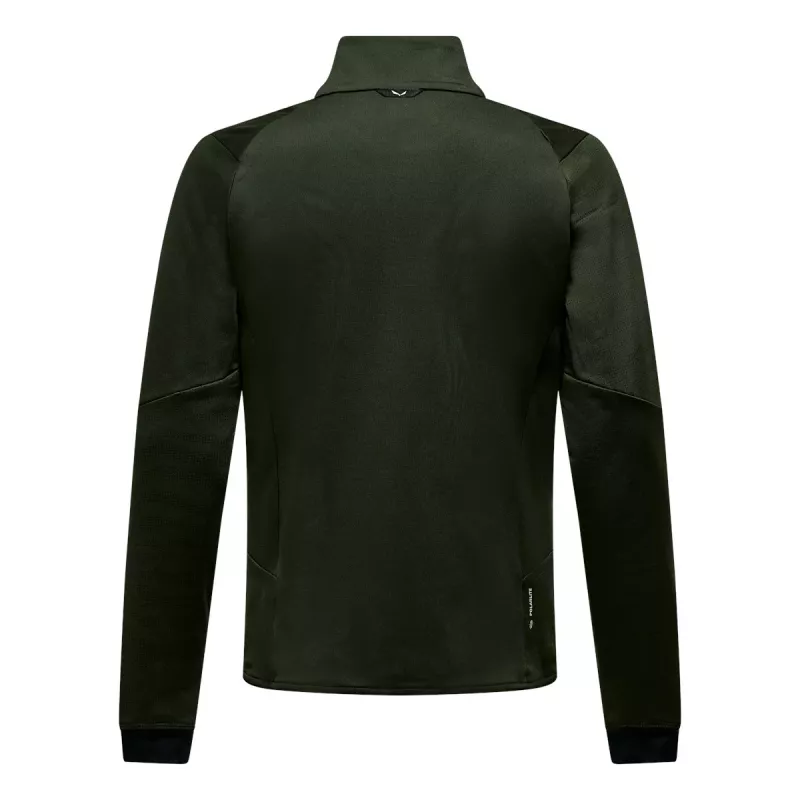 Salewa Sella Crevasse Jacket Herren Fleece - Dark Olive, Größe M