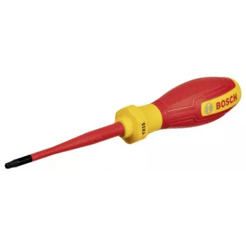 Bosch VDE Schraubendreher TX15 x 75 Professional Rot/Gelb (1600A02NC6)