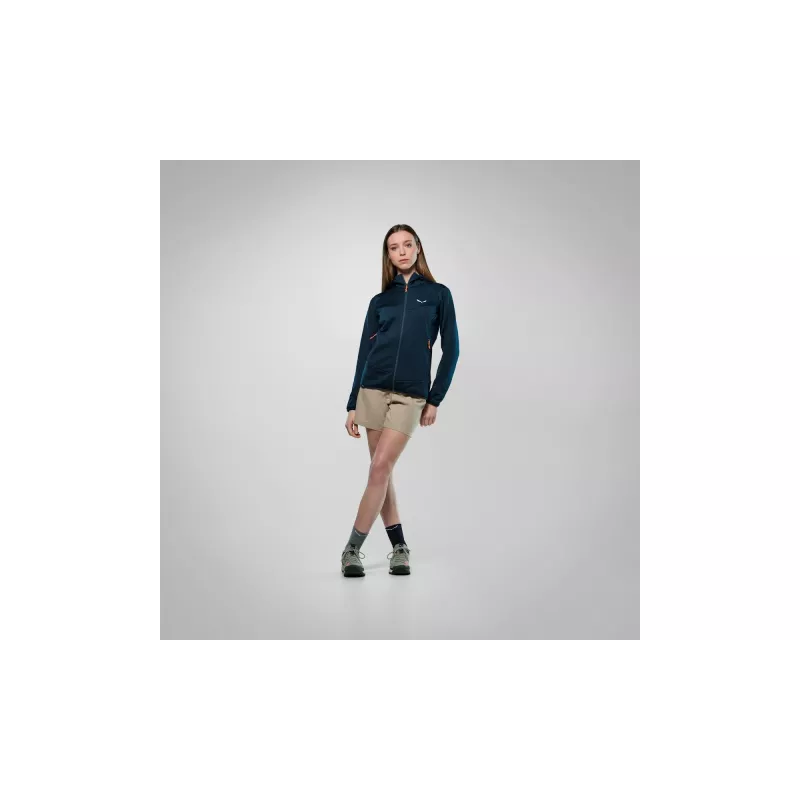 Salewa Puez Altavia PL HD Jacke Damen Kapuzenfleece - Navy Blazer XS