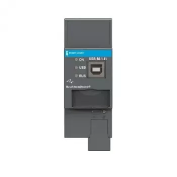 Busch-Jaeger KNX USB-Schnittstelle DIN-Hutschienenmodul USB-M-1.11 (2CDG510013R0021)