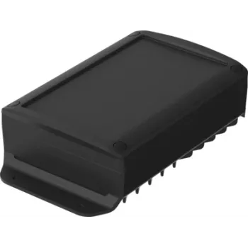Bopla BoVersa 48144305.HMT3 Industriegehäuse, 216 x 120 x 55,5 mm, Aluminium, Schwarz
