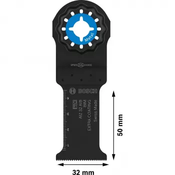 Bosch Professional Starlock AIZ 32 AIB Tauchsägeblatt, 32 x 50 mm, Bi-Metal 2608669077