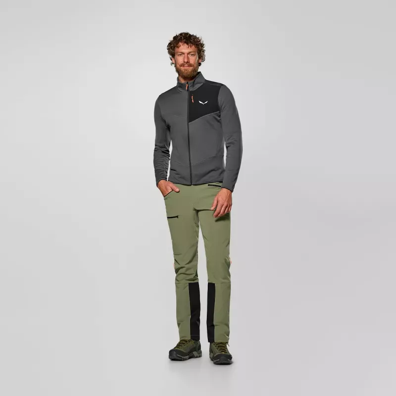 Salewa Ortles Fleece FZ Jacke Herren Onyx M