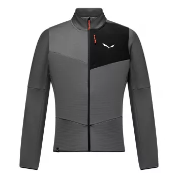Salewa Ortles Fleece FZ Herren-Fleecejacke - Onyx, Größe L