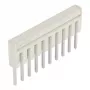 WAGO 2000-410 Isolierte Querbrücke, 10-fach, Grau