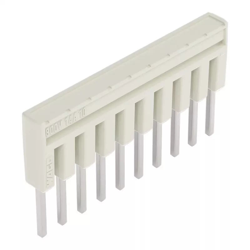WAGO 2000-410 Isolierte Querbrücke, 10-fach, Grau