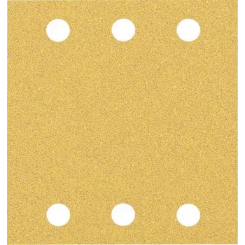 Bosch 2608901655 Schleifblätter für Schwingschleifer, Körnung 60, 107 x 115 mm, 50er-Pack