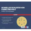 Bosch 2608901655 Schleifblätter für Schwingschleifer, Körnung 60, 107 x 115 mm, 50er-Pack