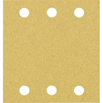 Bosch 2608901668 Schleifpapier für Schwingschleifer, 10-teiliges Set, Körnung 60/120/180, 107 x 115 mm