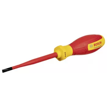 Bosch VDE Schlitzschraubendreher 4,5 x 100 mm Professional Rot/Gelb (1600A02NC2)