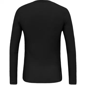 Salewa Cristallo Warm Herren Thermo-Shirt - Schwarz