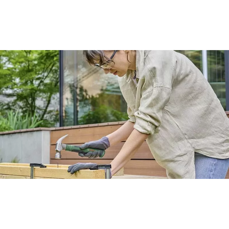 Bosch Professional Schlosserhammer 340 g mit Magnet-Nagelhalter und Antivibrationsgriff (1600A02W7X)