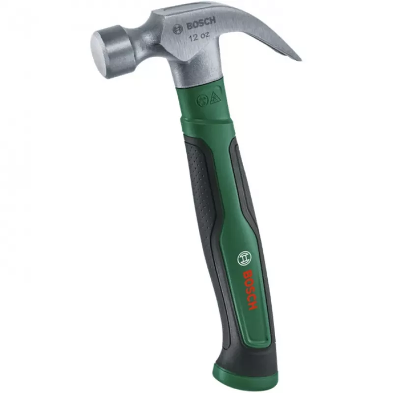 Bosch Professional Schlosserhammer 340 g mit Magnet-Nagelhalter und Antivibrationsgriff (1600A02W7X)