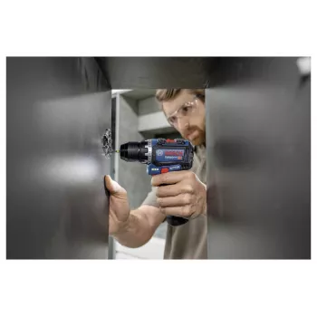 Bosch Professional 12 V 2 Ah bürstenloser Akku-Kombibohrschrauber mit 2 Akkus und Ladegerät 0615A500CF