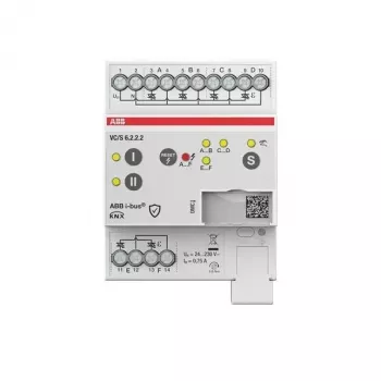 ABB VC/S6.2.2.2 KNX Ventilaktor-Controller, 6-Kanal, Handbetrieb, DIN-Schiene 2CDG110330R0011