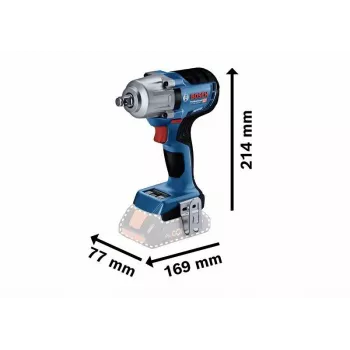 Bosch Professional GDS 18V-450 HC 06019K4003 Akku-Schlagschrauber 18V mit 2x 5,0Ah Akkus, Ladegerät und L-BOXX