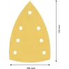 Bosch Accessories 2608901643 Schleifblätter für Multischleifer, Körnung 120, 150 x 100 mm, 50er-Pack