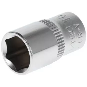 GEDORE red 1/4 Zoll Sechskant-Steckschlüssel 10 mm, Länge 25 mm (R41001003)