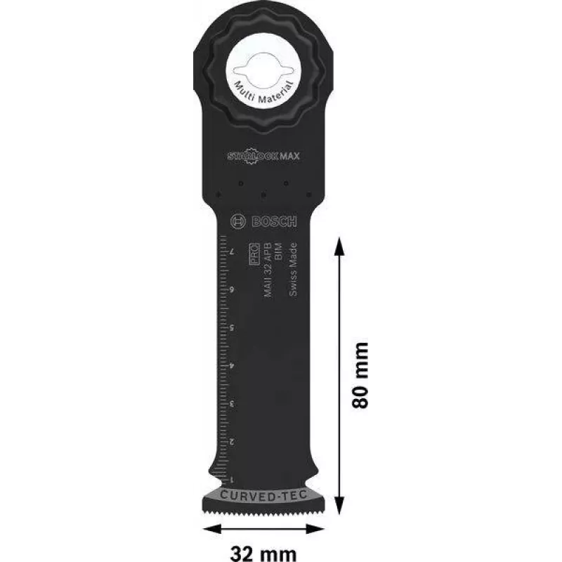 Bosch Bimetall Multimesser 32 mm StarlockPlus Tauchsägeblatt 2608669133