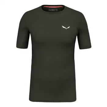 Salewa Cristallo Thermal T-Shirt Herren - Dark Olive
