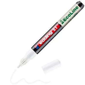 Edding 51 EcoLine Lackmarker Weiß 1-2 mm 4-51-049