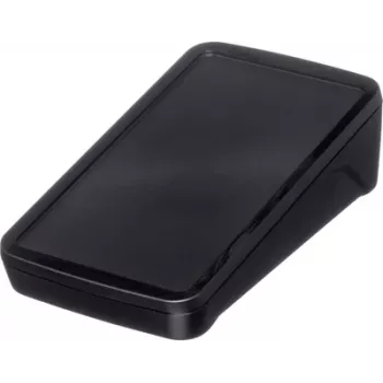 BOPLA BOP 700 PH-9005 Konsolengehäuse, ABS, Schwarz RAL 9005, 165 x 90 x 47,5 mm