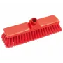 Haug Bürsten FC87211 Besenkopf, roter Kunststoff, 30 cm Kehrbreite