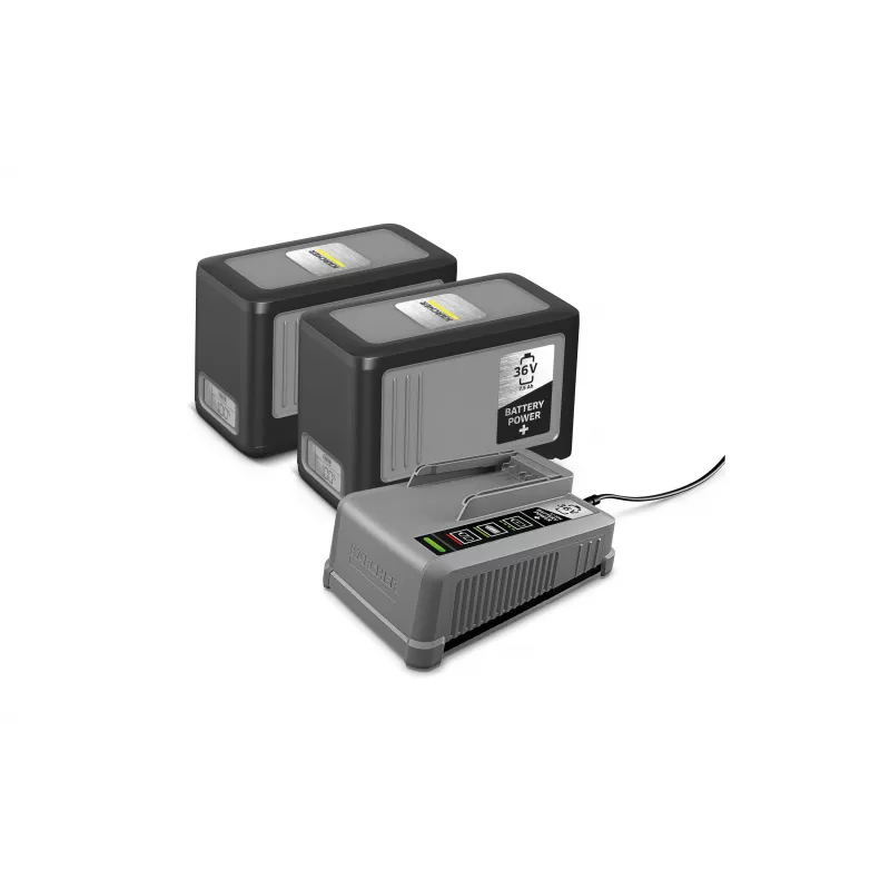 Kärcher Battery Power+ 36/75 Starter-Kit – 36V 7,5Ah Li-Ion Akku & Schnellladegerät 2.445-070.0
