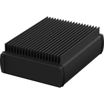 Bopla ALUBOS_SET ABPH 1600-0200 K Aluminium-Profilgehäuse 169 x 200 x 52 mm Schwarz RAL 9005 84516200.HMT1