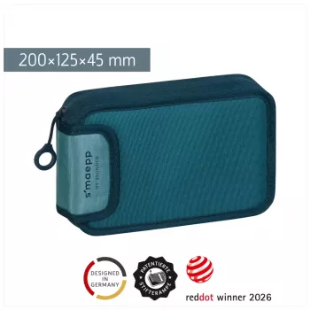 BRUNNEN s'maepp Colour Code Denim gefülltes Federmäppchen, 17-teilig, 20 x 4,5 cm 104942039