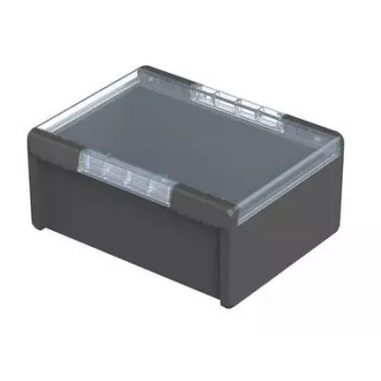 Bopla Bocube B 273616 PC-V0-G-7024 Universalgehäuse, Polycarbonat, Graphitgrau, 364 x 284 x 160 mm 96027674