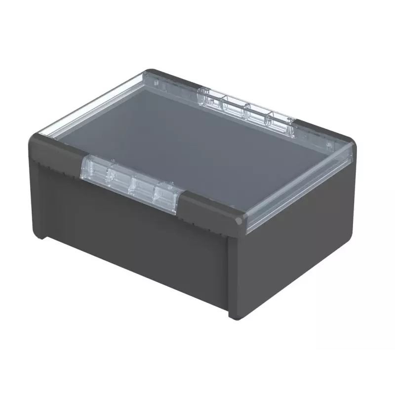 Bopla Bocube B 273616 PC-V0-G-7024 Universalgehäuse, Polycarbonat, Graphitgrau, 364 x 284 x 160 mm 96027674