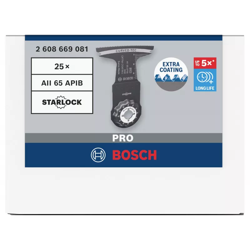 Bosch PRO AII 65 APIB Tauchsägeblatt 65x40mm für Holz und Metall, StarlockPlus/Max 2608669081