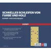 Bosch Accessories 2608901663 Schleifblätter für Schwingschleifer, Körnung 120, 133 x 80 mm, 50 Stück