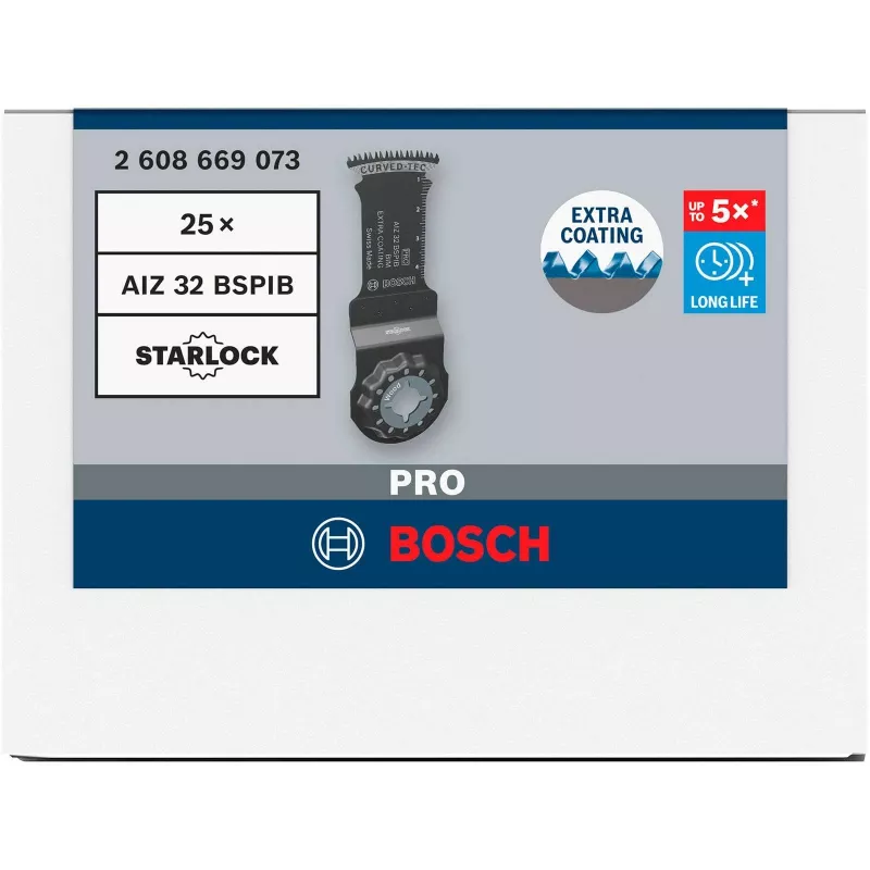 BOSCH PRO AIZ 32 BSPIB StarlockPlus Tauchsägeblatt, 32 x 50 mm, Bi-Metall 2608669073