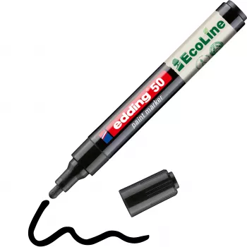 Edding 50 EcoLine Lackmarker Schwarz 2-3 mm 4-50-001