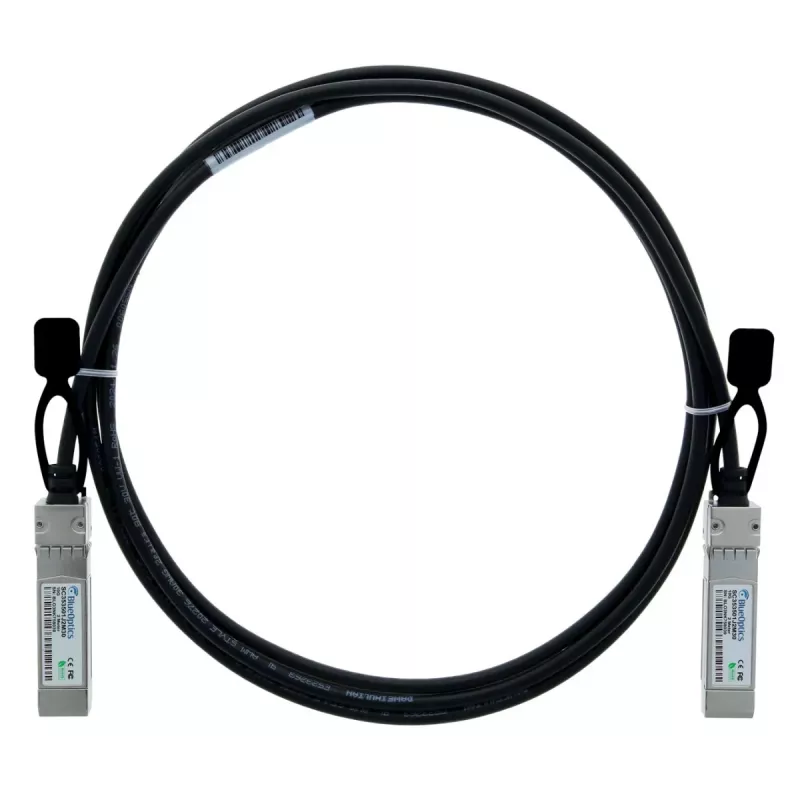BlueLAN 10GBASE-CR Passives SFP+ auf SFP+ Direct Attach Kabel, 1m, AWG30 (747521101-BL)