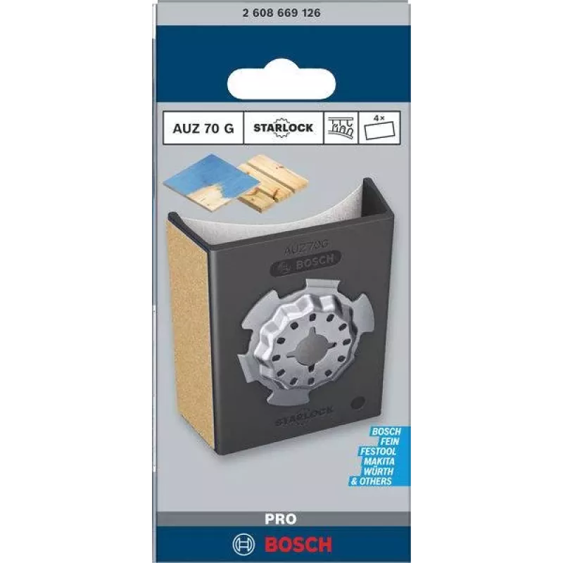 Bosch 2608669126 Multi-Tool-Zubehörset 5-teilig Starlock