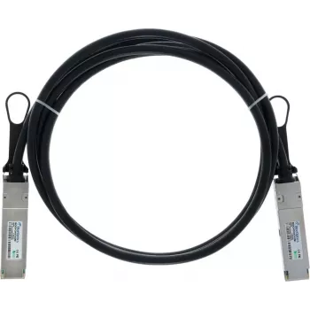 BLUELAN Kompatibles Amphenol NJAAKK-0007 QSFP112 Direct Attach Kabel, 400GBASE-CR4, Infiniband, 1,5 m (NJAAKK-0007-BL)