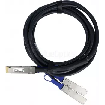 BlueLAN P08242-001 Kompatibles 200G QSFP56 auf 2x100G QSFP56 InfiniBand HDR DAC Breakout-Kabel, 1m, Passiv, 26 AWG P08242-001-BL