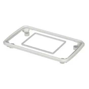 Bopla BOP 500 DI Bopad IP65 Dichtung - RAL 9016 Dekorative Dichtung TPE (Geruchsneutraler Spezialkautschuk) Weiß (L x B x H) 131 x 76 x 13,2 mm 1 Stk. 35250006
