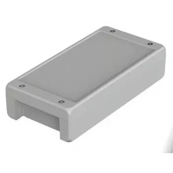 Bopla BA-S 241306 F Bocube Alu Universalgehäuse, 259 x 128 x 60 mm, Lichtgrau (RAL 7035) 00165225