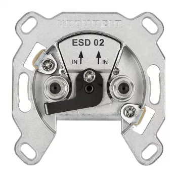 Kathrein ESD 02 2-fach Antennendose mit DC-Durchgang (211500001)