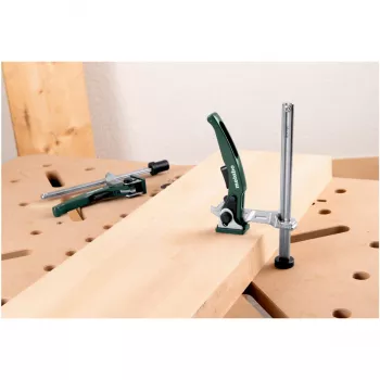 Metabo Vertikale Schnellspannzwinge für MWB Werkbänke, 155 mm Spannweite, 70 mm Ausladung 630139000