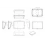 Bopla BoPad BOP 10.1 P-9016-SET Display-Gehäuse 285 x 198 x 92,90 mm ABS Weiß RAL 9016 35110176.HMT1